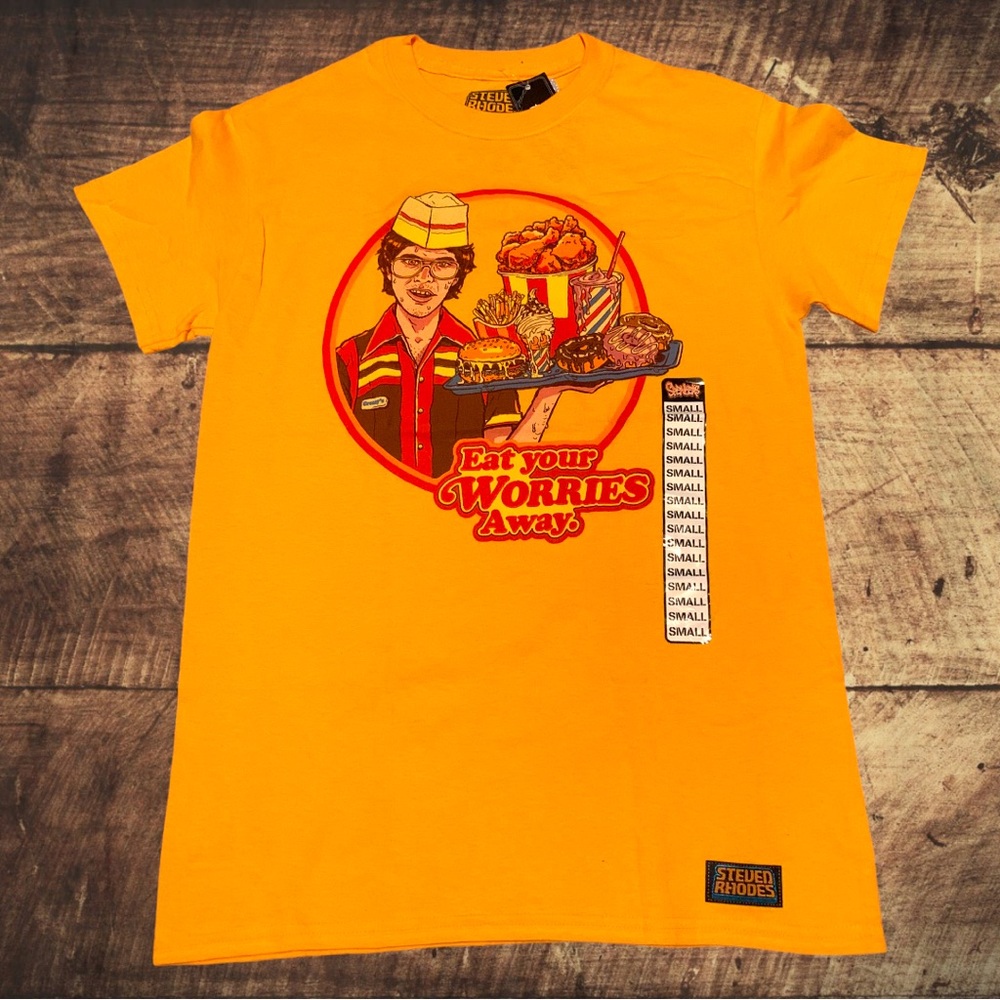 Steven Rhodes Funny Eat Your Feelings Shirt USA Halloween Horror America